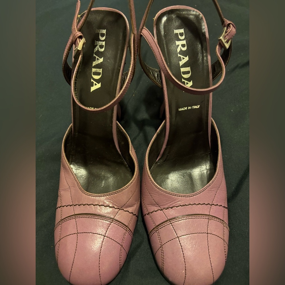Purple Prada Shoes they will fit 8- 8 1/2